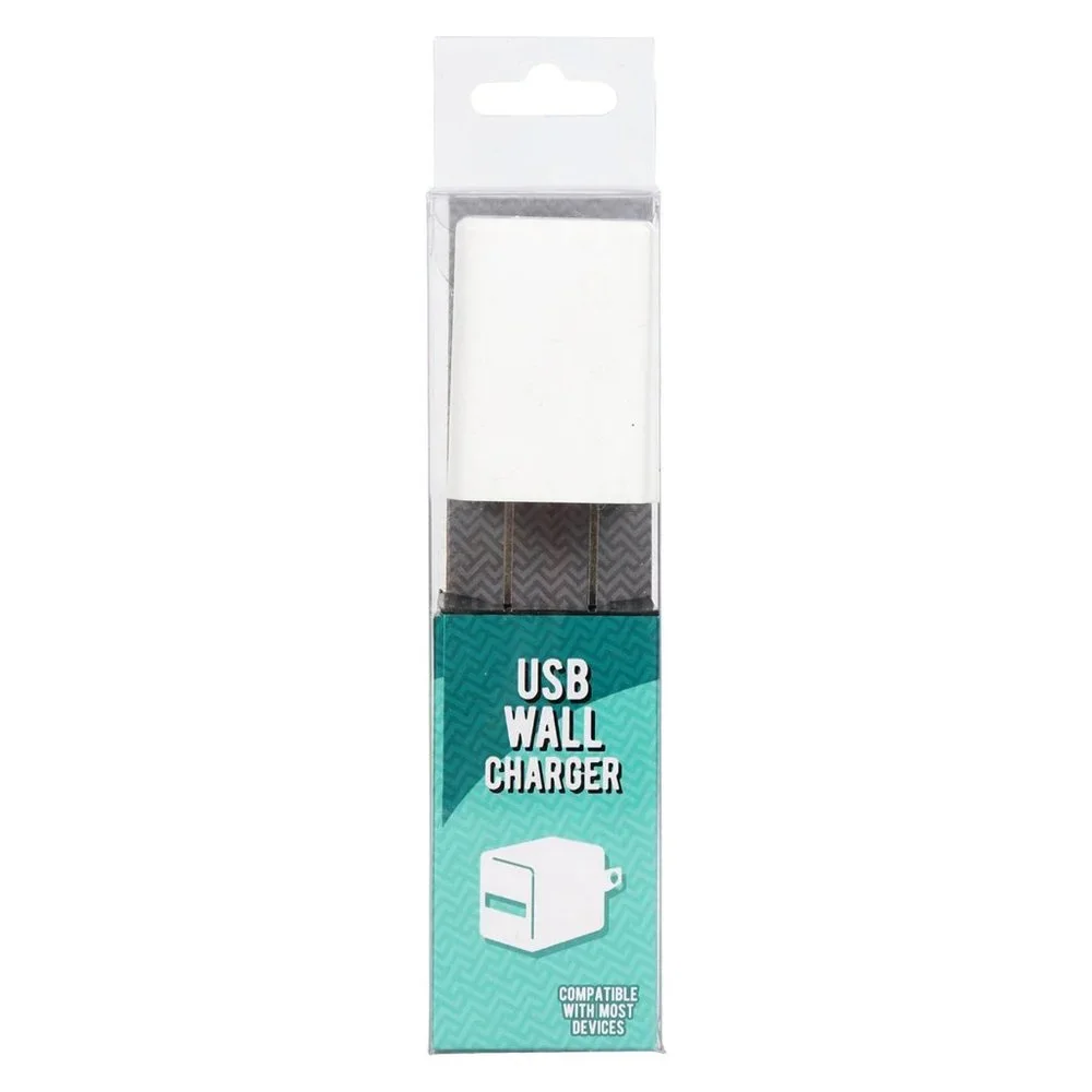 USB Wall Charger - White - 3-Pack